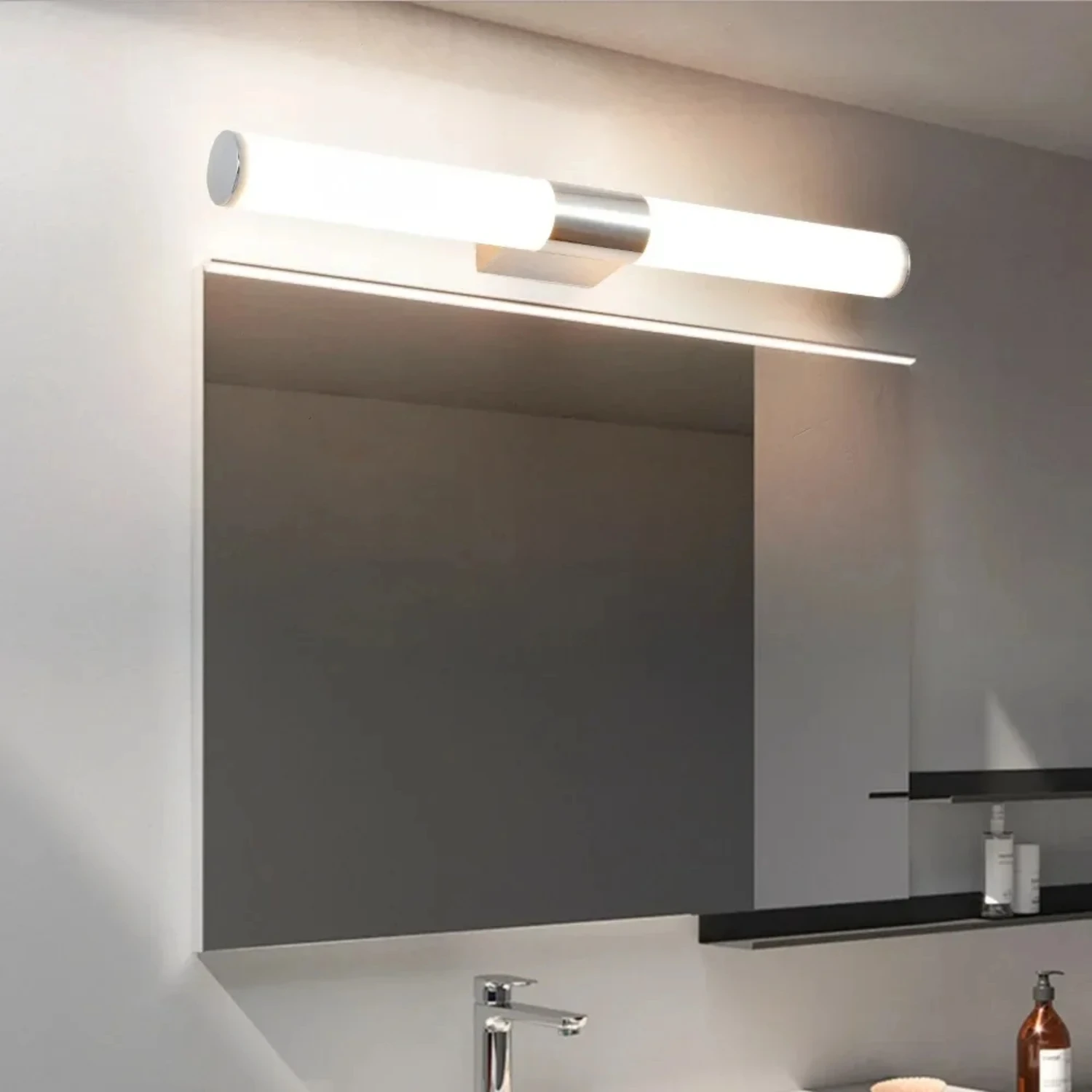 Waterproof LED Tube Wall Lamps for Bathroom - Stylish & Energy Efficient Lighting Fixtures - Wide Range of AC85-265V LED Mirror 