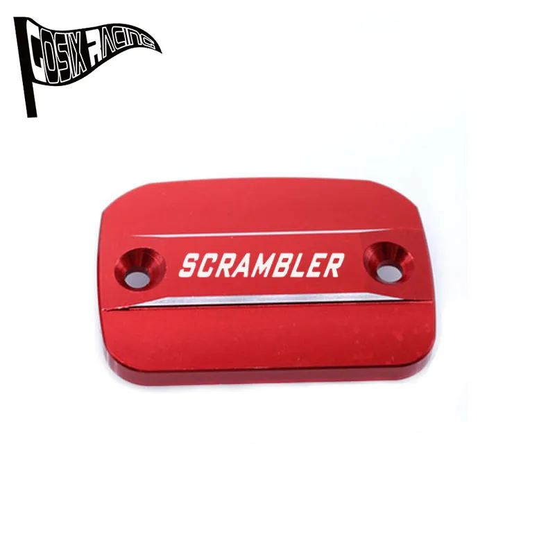 Fit For Scrambler 400 Sixty2 16-17 Scrambler 800 2015-2017 Scrambler Mach 2.0 2018 Front Brake Fluid Reservoir Cap Cover