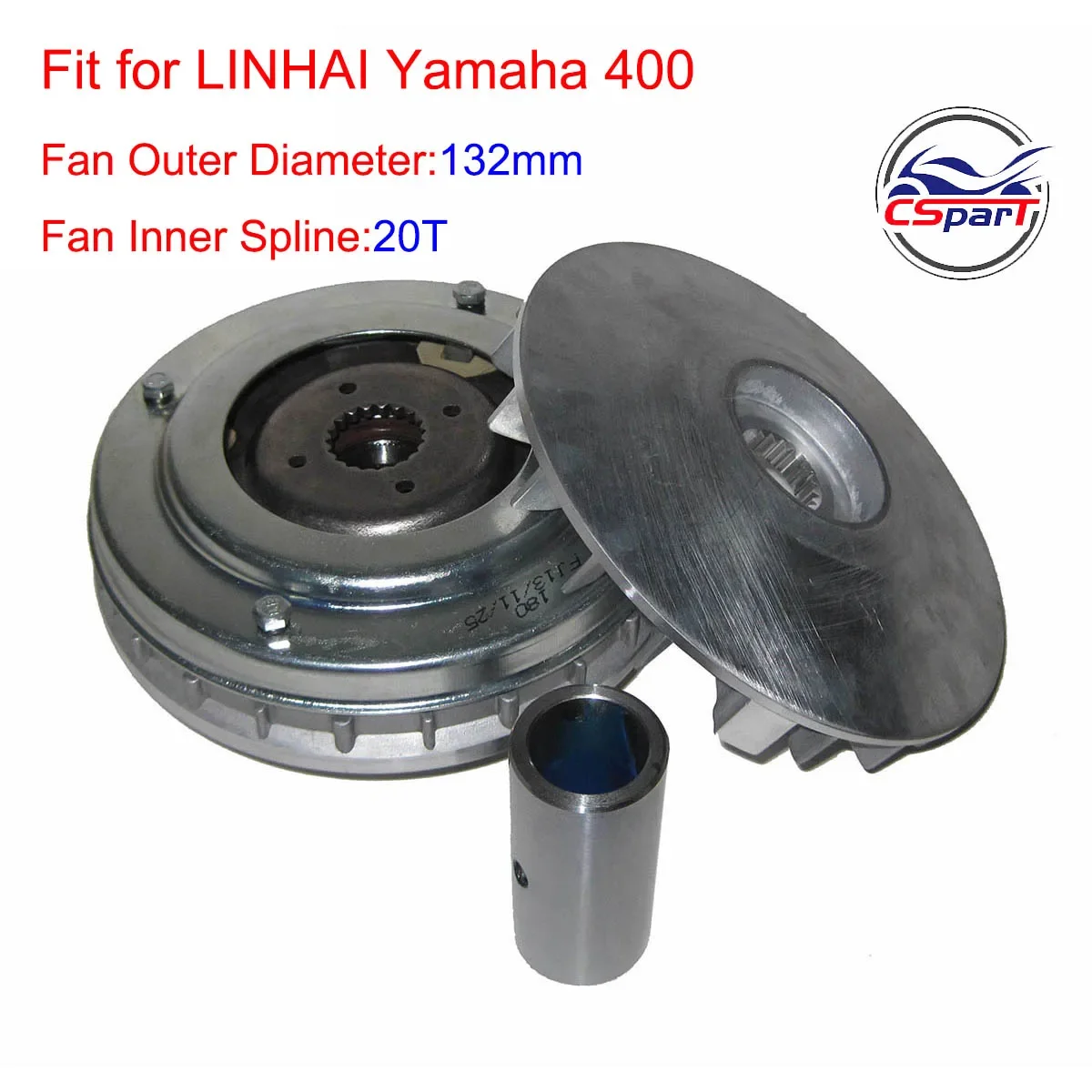 

132MM 20T Variator Kit YP400 Linhai 400 400CC 180MQ ATV UTV Buggy Scooter Parts