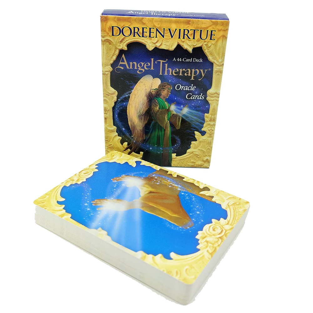 

Angel Therapy Oracle Cards: A 44-Card Deck and PDF Guidebook Doreen Virtue