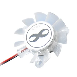 35MM Diameter DC12V 4010 oil-containing small computer cooling fan with XH2.0 interface cable length 9cm