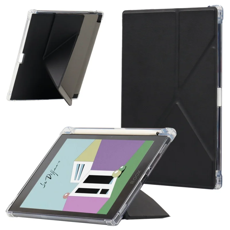 

Slim Folding Stand Cover For Funda Onyx Boox Tab Mini C 7.8" Pencil Holder Case Shockproof TPU Back Coque For Boox Tab 8C 8 C