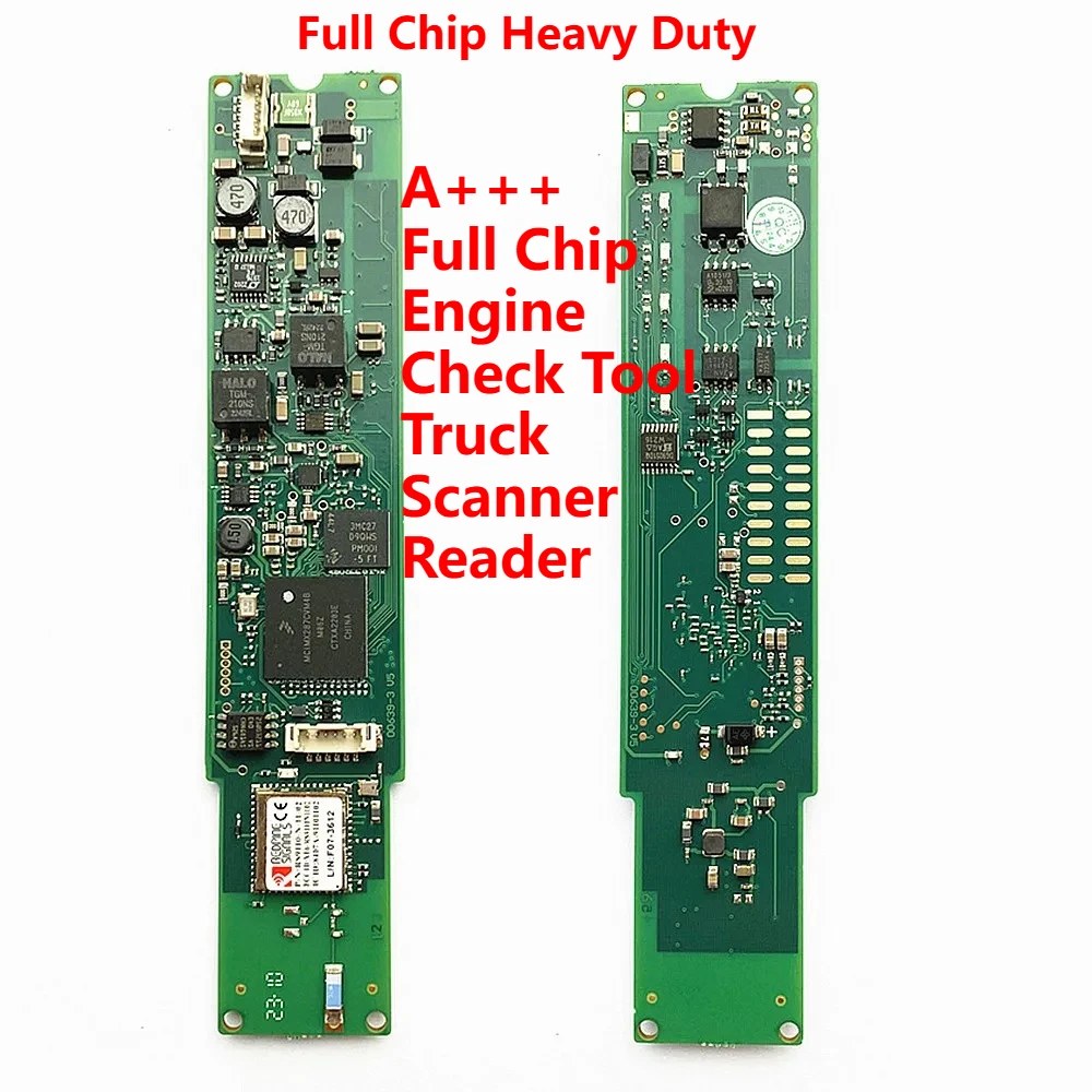 Best quality WIFI Professional  Scanner Wireless Engine Fault Diagnostic OBD2 Scan Heavy Duty Truck Full Chip Engine Check Truck