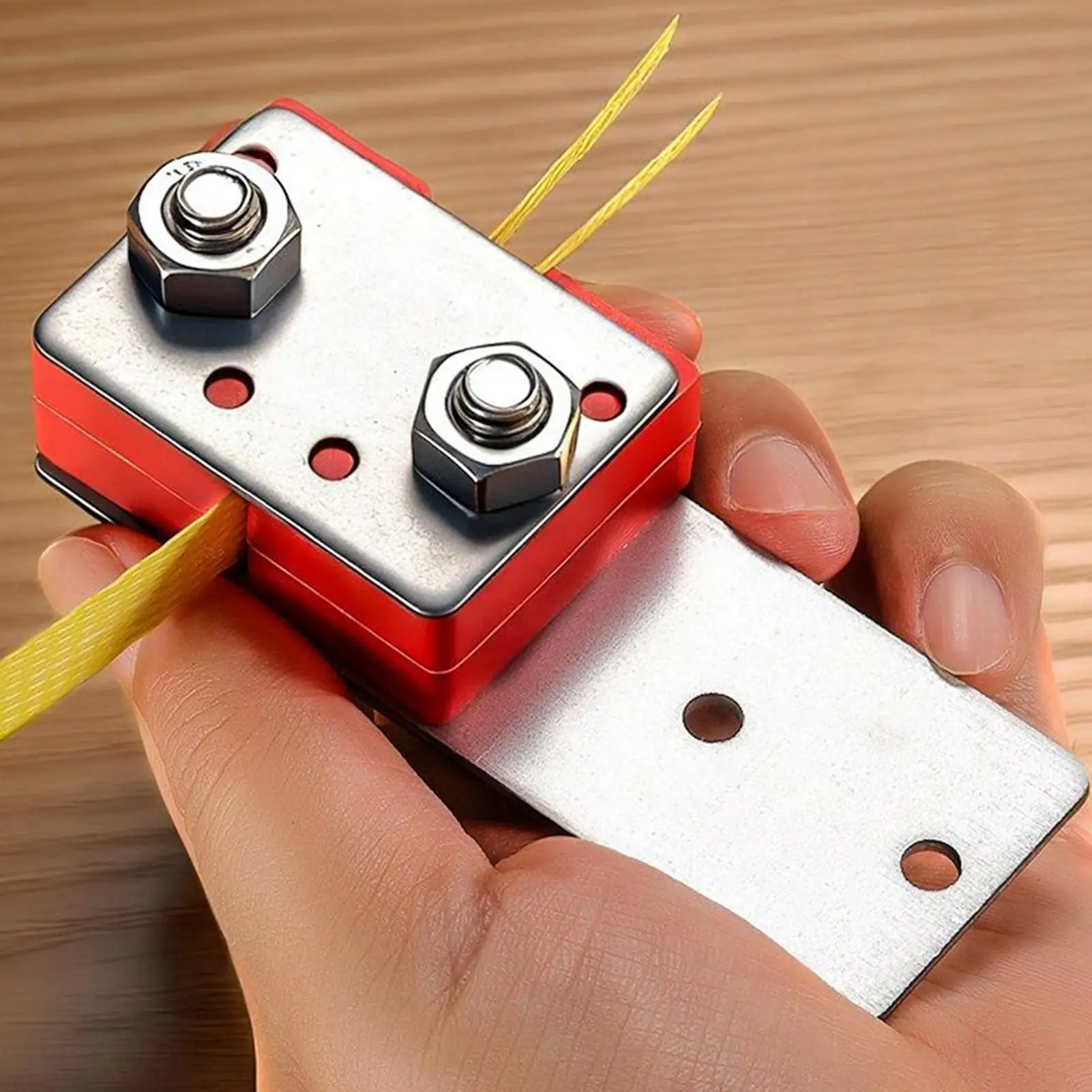 Ferramenta tensora de correia, utensílio manual resistente com alça, abridor de tira para embalagem, pacote de caixas de carrinho