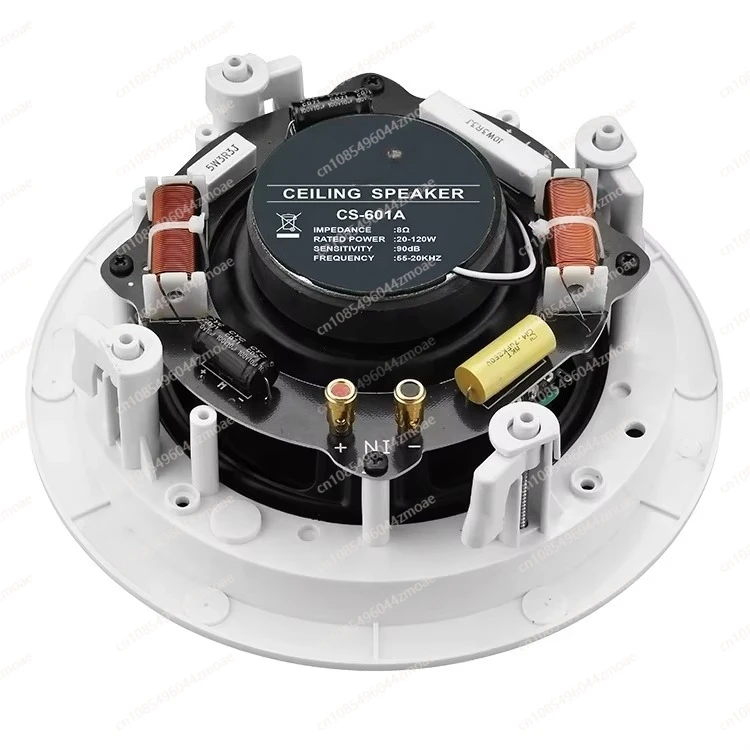 

CS-601A 2-Way Professional Perfect Ceiling Speaker 6.5 Inch White Every Home Bathroom Cinema