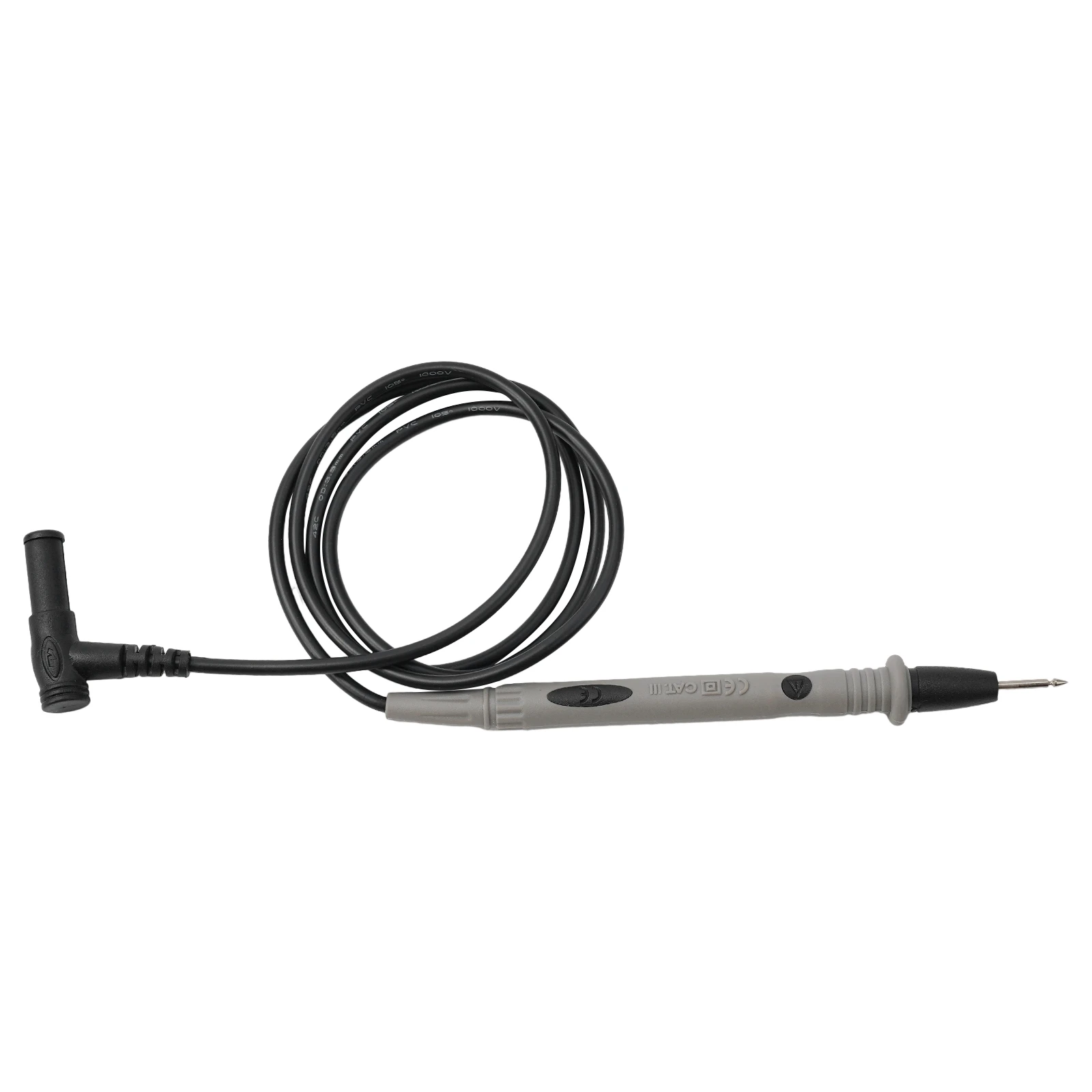 1 Pc ซิลิโคนฉนวนทดสอบ Multimeter เข็ม Probe ป้องกันครอบคลุมเครื่องทดสอบที่ไม่ซ้ํากันโวลต์มิเตอร์ 20A 910 มม.อุปกรณ์เสริม