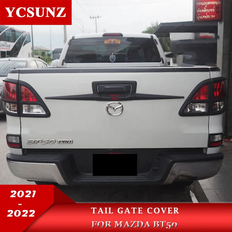 

ABS Tailgate Cover For Mazda bt50 BT-50 2021 2022 Accessories Pick Up Truck Rear Door Handle Bowl Insert Exterior Parts