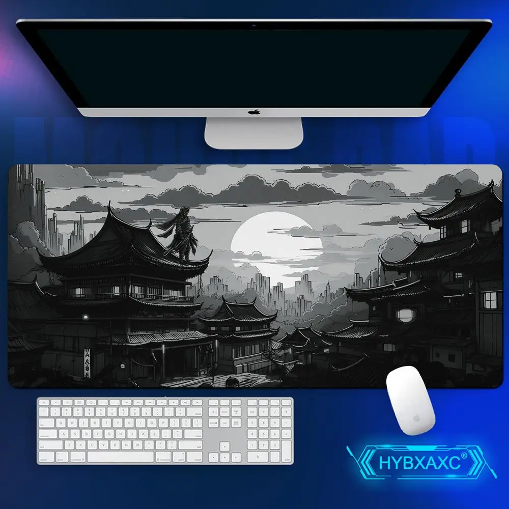 

Village Mouse Pad Cute HD Desk Pad Extended Gaming Keyboard Mats Large 90x40cm XXL Gamer HYBXAXC Mousepad 90x40cm