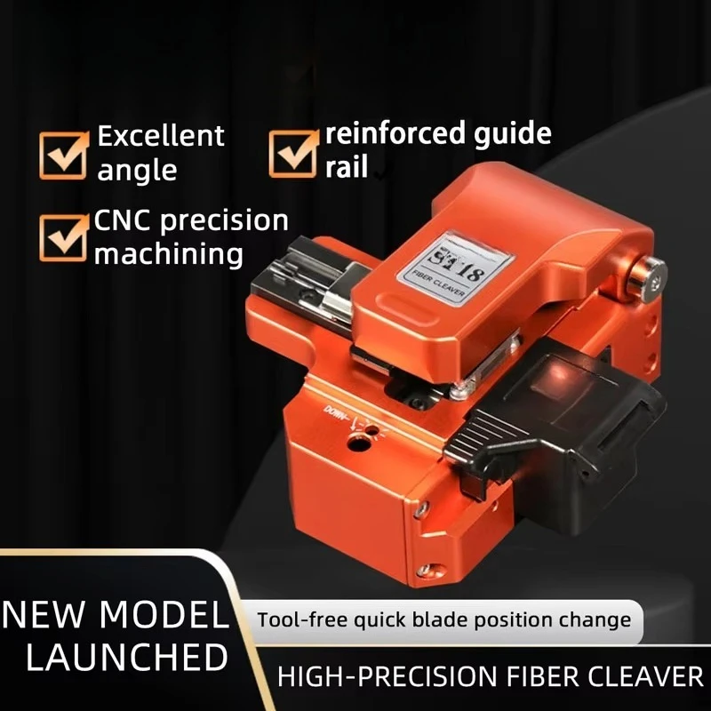 ST18 ONE-STEP Fiber Cleaver For FTTH CT30 CT50 Adjustable Fiber Cleaver Perfect Angle For Optimal Splicing Results