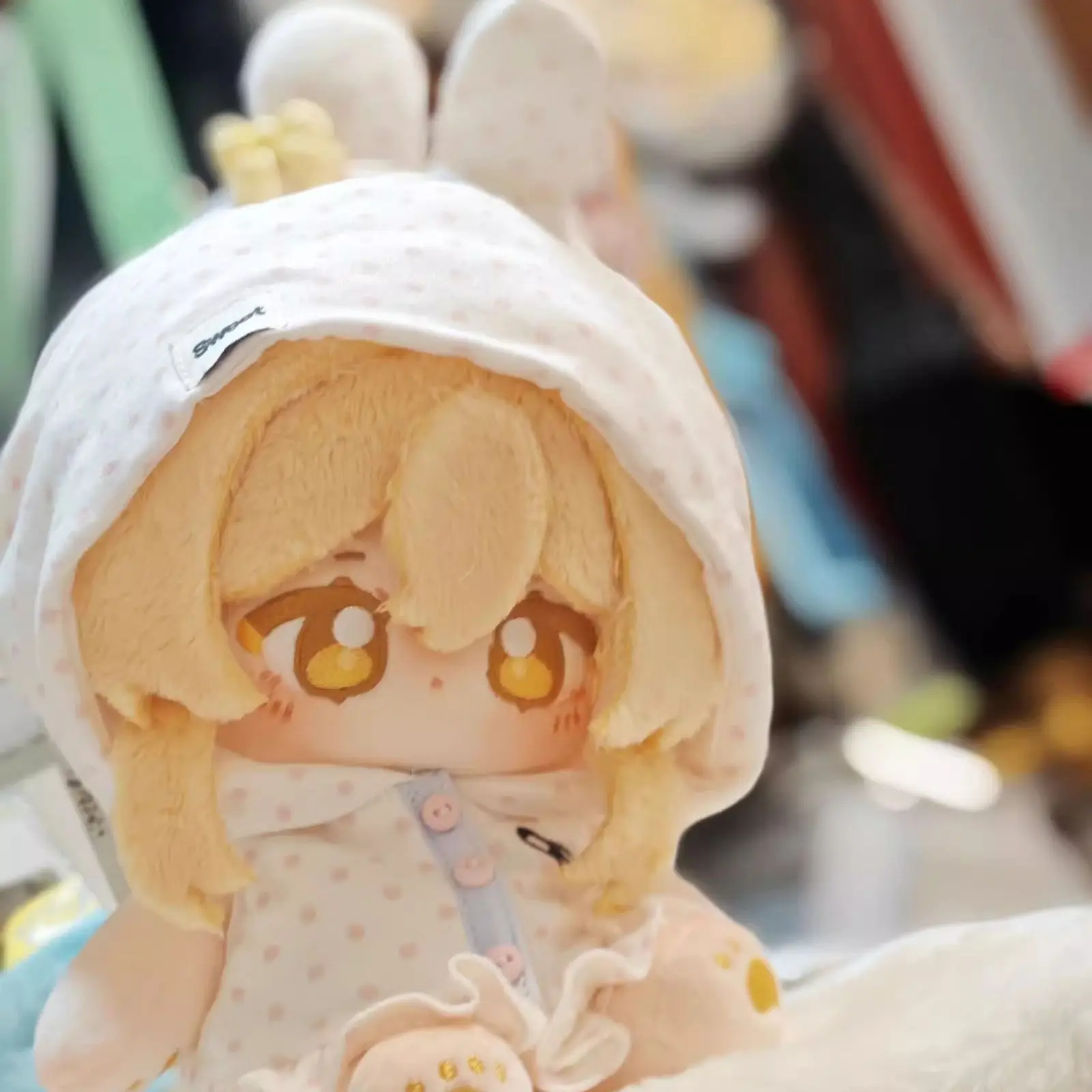 Peluche 20cm Anime Genshin Impact Lumine-traits de personnages/Lumine deuxième corps peluche poupée jouet doux habiller coton enfant cadeau