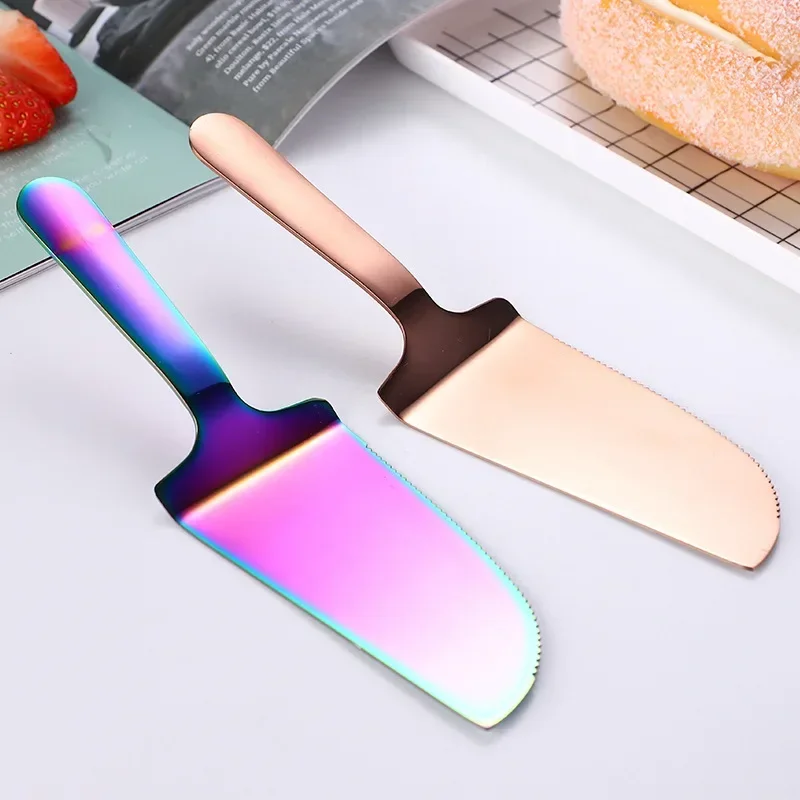 2024 Stainless Steel Cake Shovel Knife Pie Pizza Cheese Server Cake Divider Knives Bread Shovel Baking Tools Baking Accessories