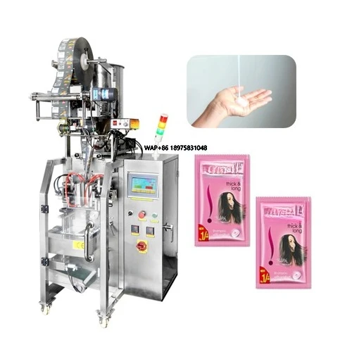 Industrial Automatic Liquid Packaging Machine with Printer - Doypack Stand-Up Pouch Sachet for Oil Shampoo Detergent
