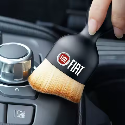 Car Interior Accessories Cleaning Soft Brush Tool Dust Remover For FIAT Abarth 500 Doblo Punto Panda Ducato Stilo Tipo Fiorino