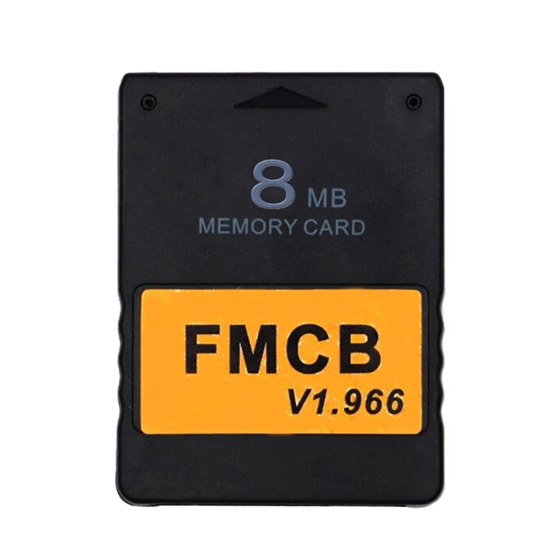 v1.966 FreeMcBoot 8MB/16MB/32MB/64MB Memory Card Hard Disk Boot Program Card Compatible with PS2 FMCB Version 1.966 Game Console