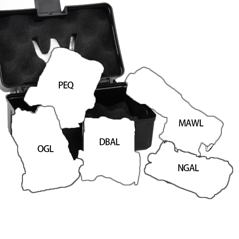 

WADSN Black PEQ15 Nylon Battery Box NGAL/DBAL/MAWL/OGL LED Strobe Light M300A/M600C White Lighting Flashlight Plastic Case