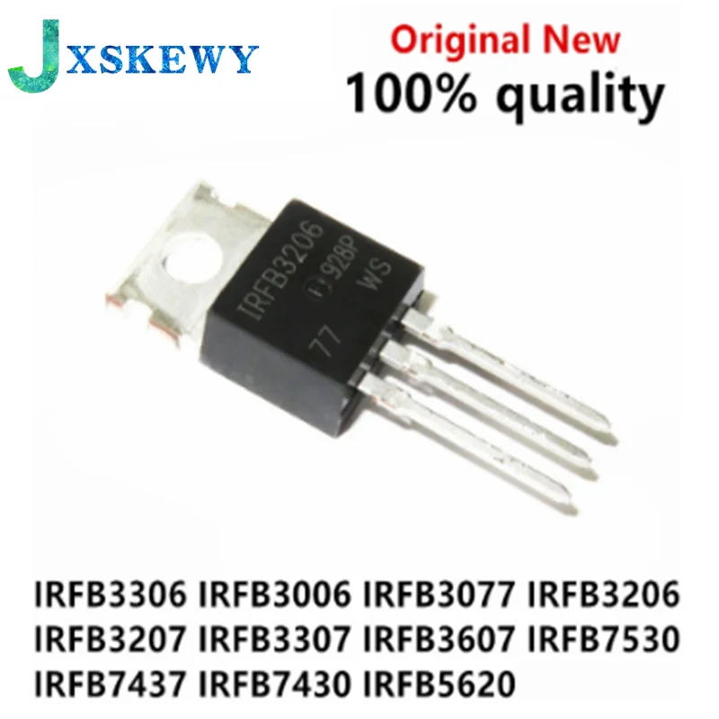 10PCS New IRFB3306 TO-220 IRFB3306PBF IRFB3006 IRFB3077 IRFB3206 IRFB3207 IRFB3307 IRFB3607 IRFB5620 IRFB7530 IRFB7437 IRFB7430