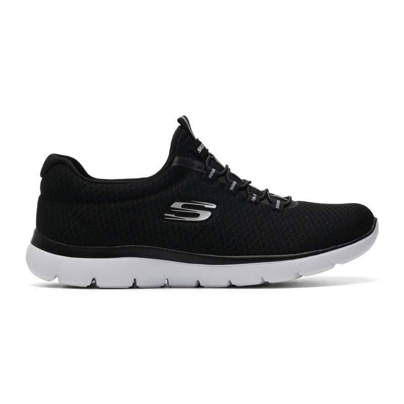 Skechers Women's Shoes, Elderly Shoes, Mom's Shoes, Casual Shoes, Middle-Aged and Elderly Sports Shoes for Women 12980-Bkw