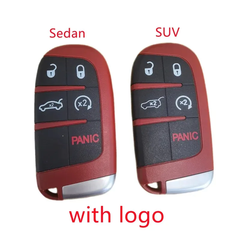 5Buttons Smart Remote Key Shell for Scat Pack/392/DAYTONA/HEMI/Challenger/VIPER/Hellcat SRT/Redeye/Demon 170/RT FCC M3N-40821302