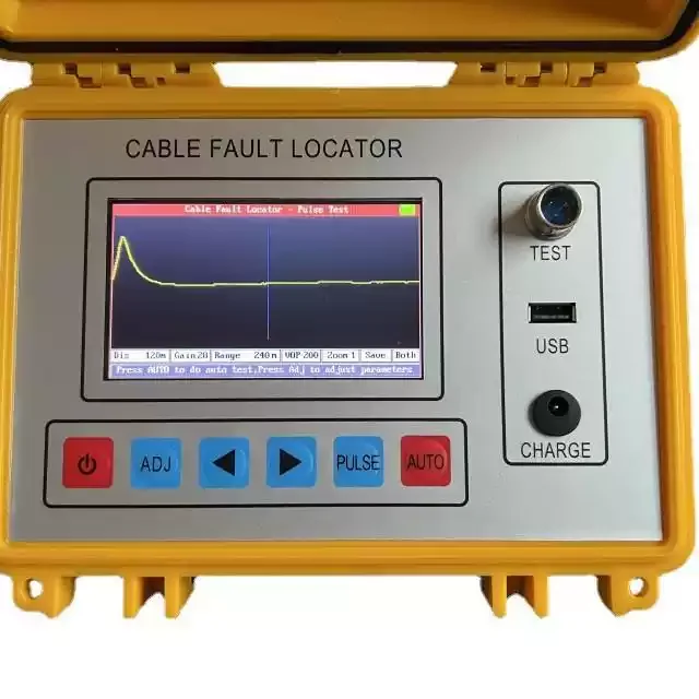 Cable Fault Locator 8KM with USB and functions  meters