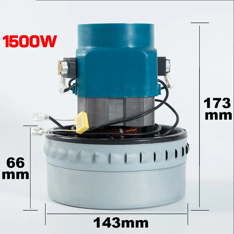 

220V 1500W Universal Vacuum Cleaner Motor High Power 143mm Diameter Vacuum Cleaner Parts Motor