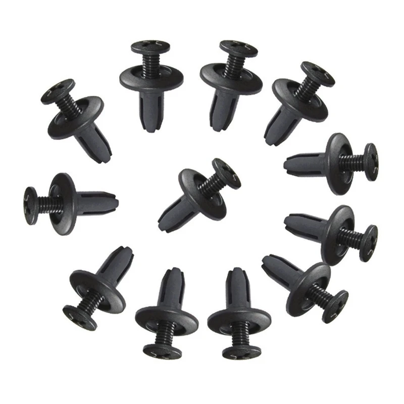 Klip papan klip sekrup papan 100 buah, klip daun dapat diperbesar, alat memperbaiki sekrup ekspansi tahan lama mudah dipasang