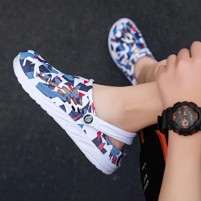 

Модные сандалии-клоги для мужчин и женщин: удобные, дышащие, для пляжа, с мягкой подошвой