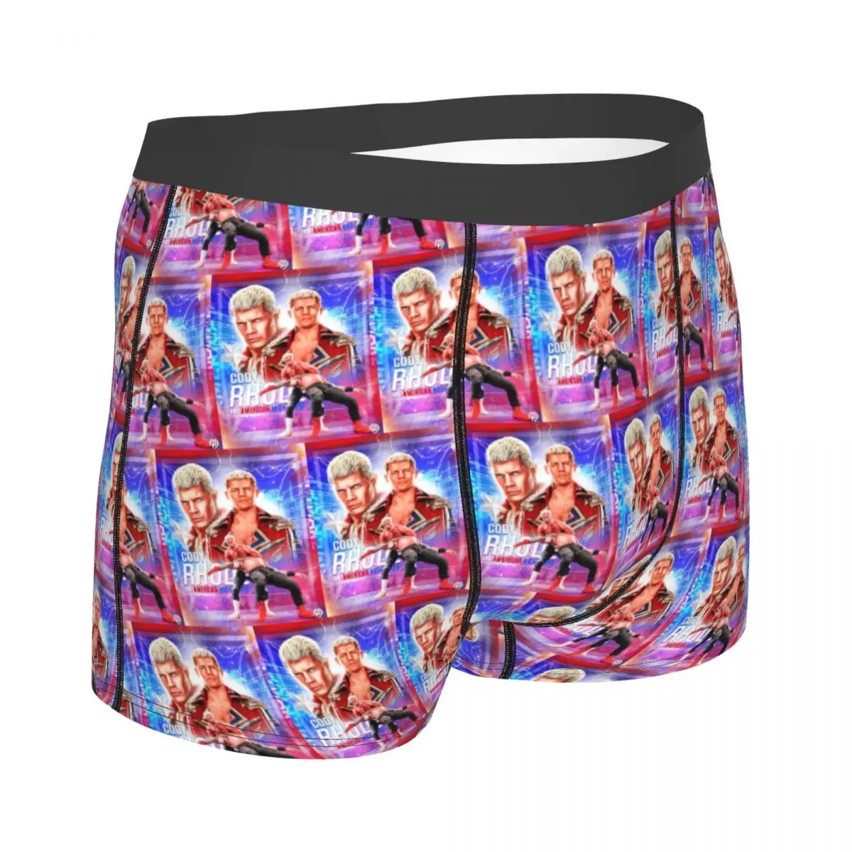 Boxer caleçon short dans l'anneau Cody Rhodes américain cauchemar culotte Homme ventiler sous-vêtements pour Homme Homme petit ami cadeau