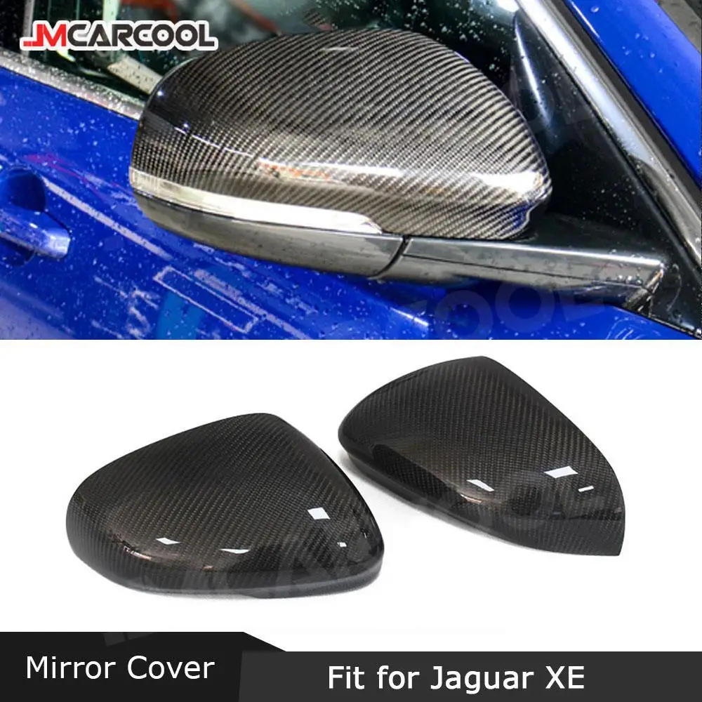

Carbon Fiber Rearview Mirror Cap Covers for Jaguar XE 2015 - 2018 XF 2011 - 2018 XJ 2010 - 2018 XK 2009 - 2013 Replacement Style