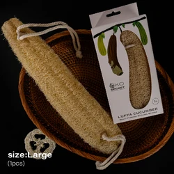 Natural Loofah Sponge Set for Dish Washing Pot Cleaning Vegetable Scrubber Eco Friendly Exfoliating Bath Shower Sponge