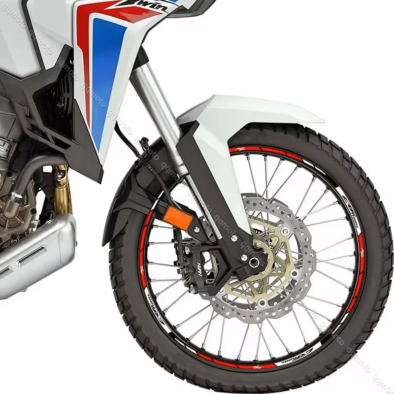 For CRF1100L Africa Twin crf 1100 l Reflective Motorcycle Accessories Wheel Sticker Inside of Hub Decals Rim Stripe Tape