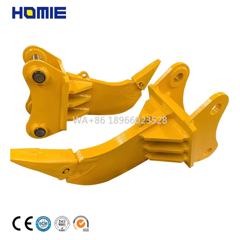 Homie Construction Machinery Aufsätze Loosen Soil Root Rake Shank Stump Ripper für Bagger