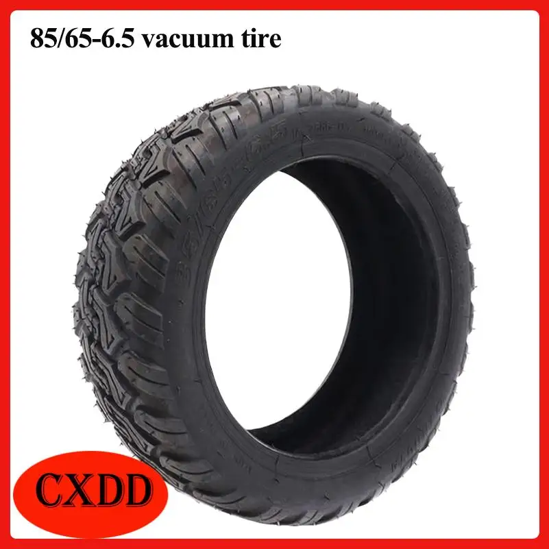 

Durable 85/65-6 vacuum tires for 10 inch electric scooters featuring a thick robust construction