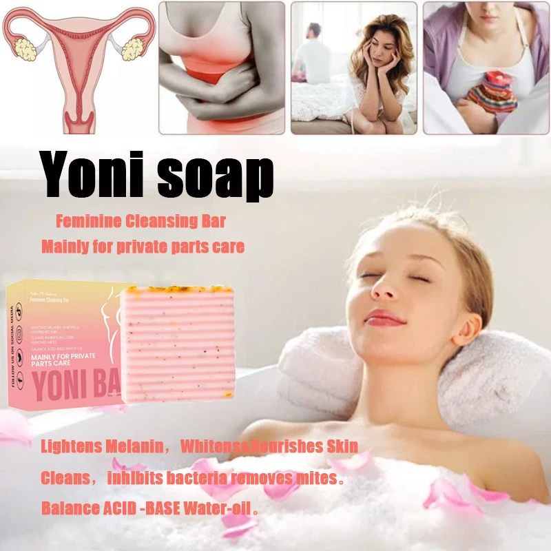 

1-3Pc Yoni Bar–Natural Feminine Care Yoni Soap PH balance Odor Control&Hydration Hygiene Handmade Female Yoni Soap Vaginal Care