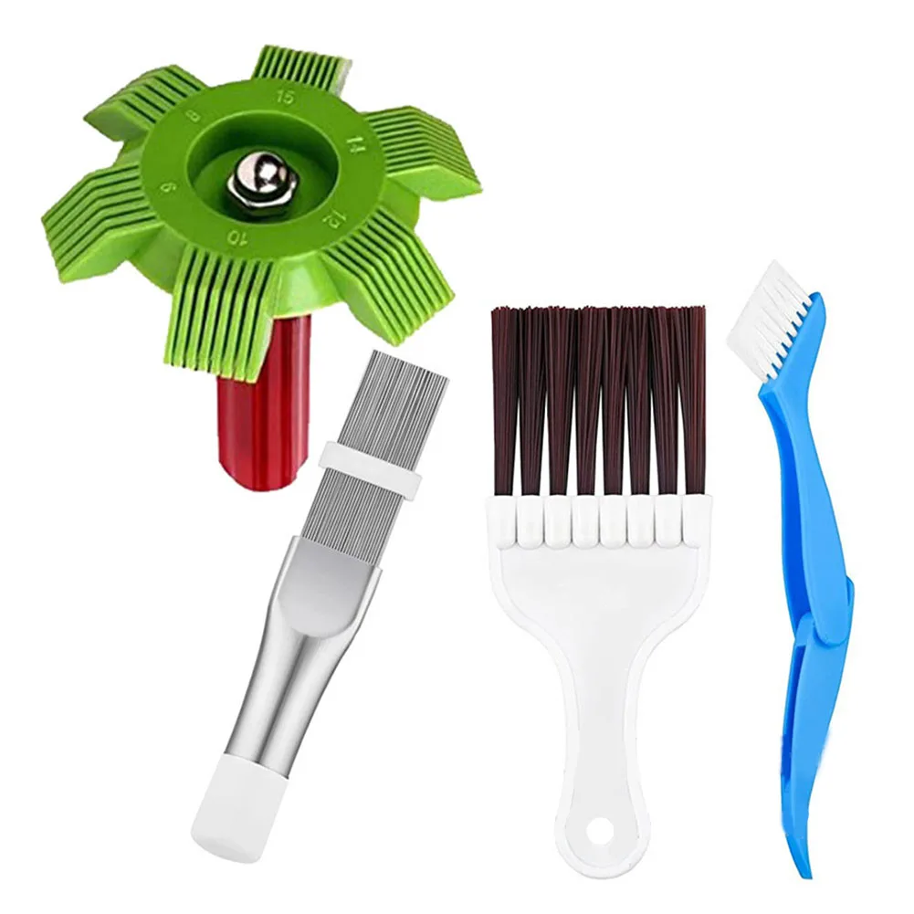 Air Conditioner Cleaning Kit  Includes Fin Cleaning Brush and Stainless Steel Fin Comb  Suitable for Different Appliances