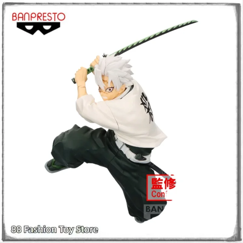 

В наличии оригинальные BANDAI BANPRESTO Demon Slayer VIBRATION STARS Shinazugawa Sanemi аниме фигурки игрушки подарки украшения