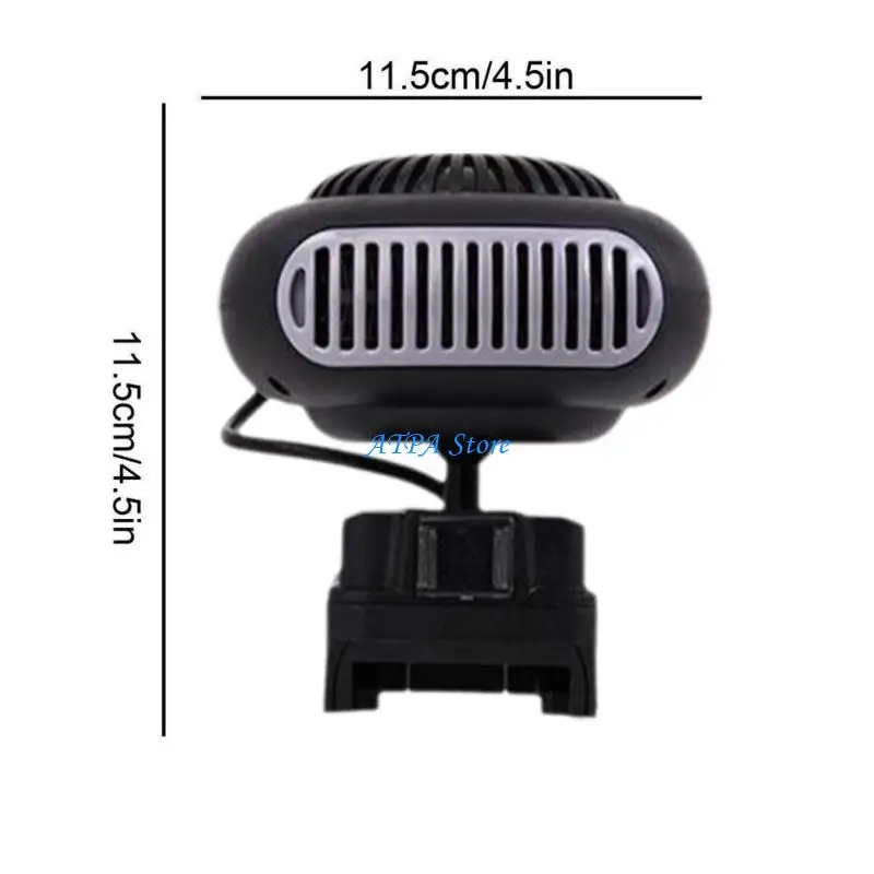 U13C Fast Acting Vehicle Heater Defroster Portable for Camping Winter Driving Warmth