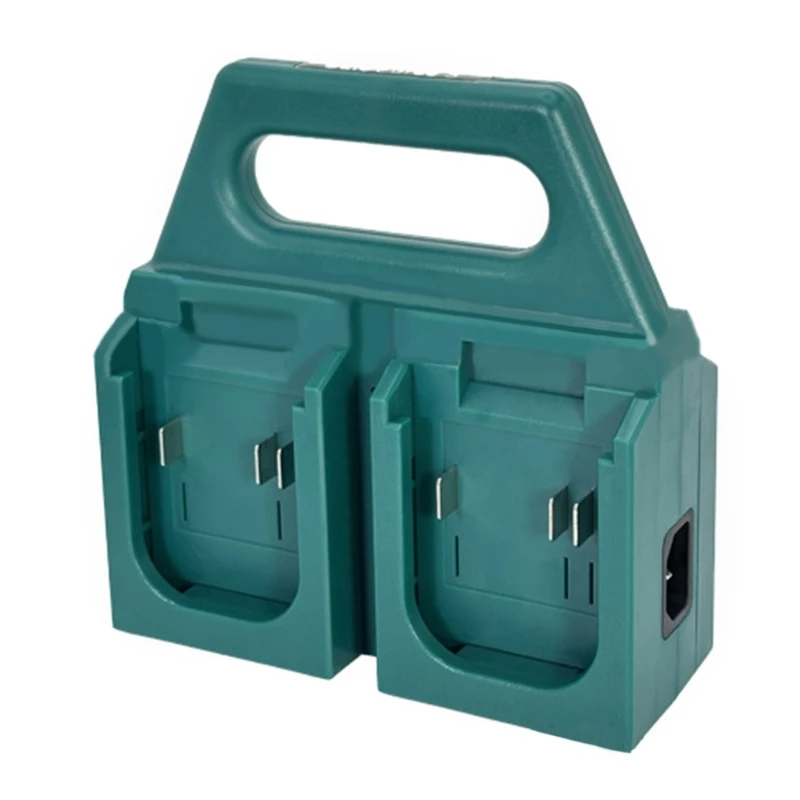 Small Battery Management Station with Charging Function 18V Tool Storage Rack for Clutter Easy Work Space