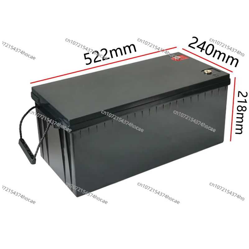 12V 24V battery box solar cell 12V 24V 100ah 105Ah 180ah 200ah 280ah 320ah battery box RV battery plastic box