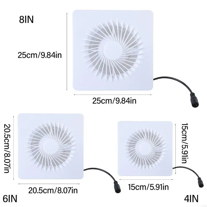 Fã do extrator banheiro 12V