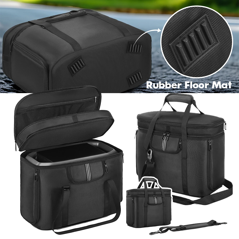 Carrying Case Portable Power Station Bag Travel Storage Bag Anti-drop for Ecoflow Delta 3 Plus/Solar Generator Delta 2