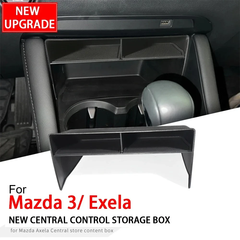 Für Mazda 3 BP 2019~2025 2020 2021 Autoteile Passende Mittelkonsole Armlehnen-Aufbewahrungsbox Multifunktionales Auto-Zubehör – Detail 1