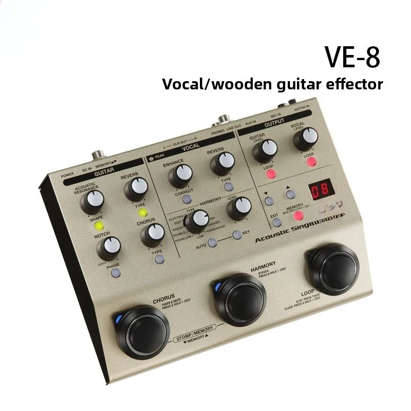 

VE-1 VE-22 VE-5 VE-20 VE-8 VE-500 Guitar Vocal Harmony Effects