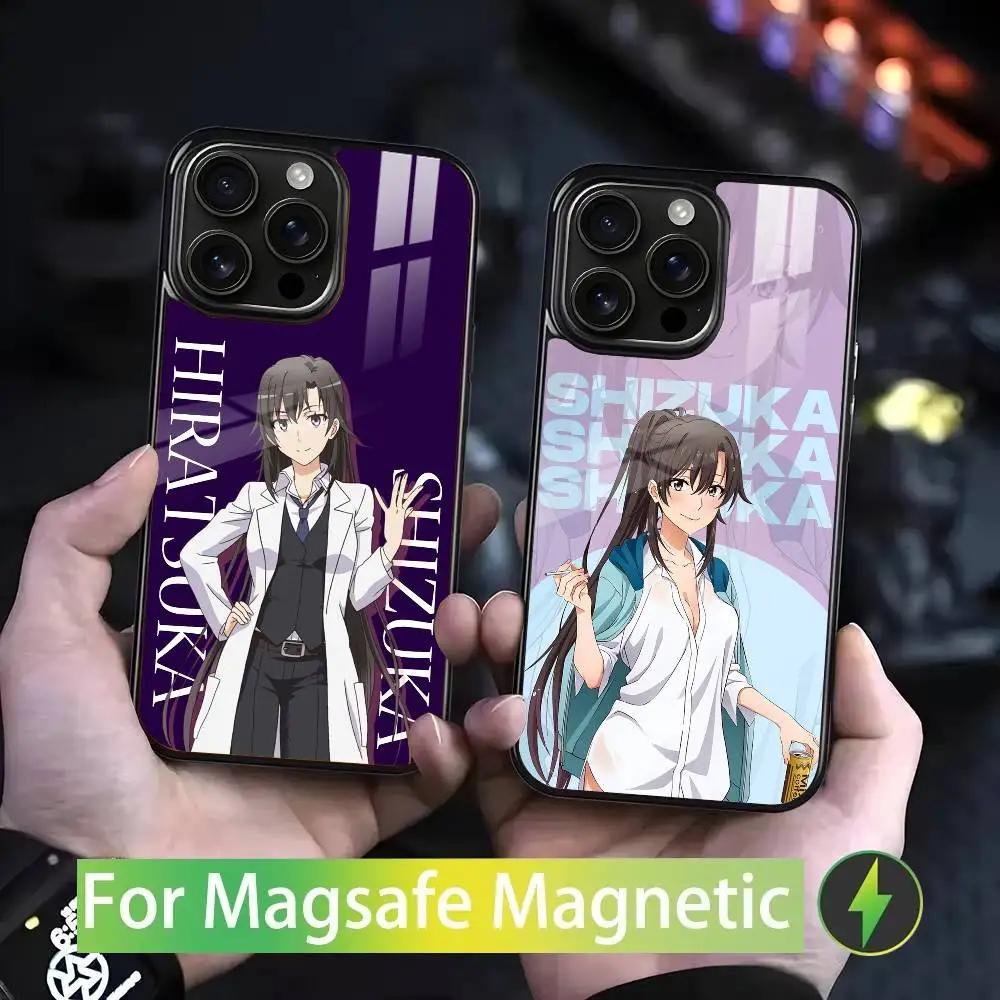 

H-Hiratsuka S-Shizuka For iPhone 17,16,15,14,13,12,11,Pro,Max,Plus,Mini,SE4,E Magnetic Magsafe Wireless Charging