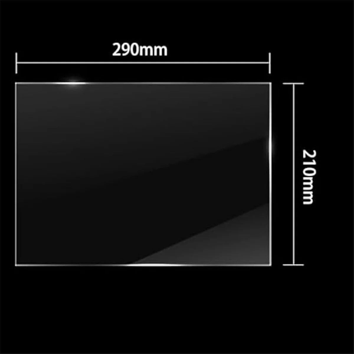 5PCS FEP 2.0 NFEP Film for 3D Printer,Release Film for Saturn 2,Saturn 3 Ultra,Saturn 4, Aturn 4 Ultra,290x210x0.127mm