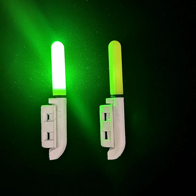 5 قطعة ضوء الصيد الإلكترونية عصا قضيب جرس مضيئة الصيد تعويم LED CR425 (بدون بطارية) USB تهمة الأسماك لدغة إنذار معالجة