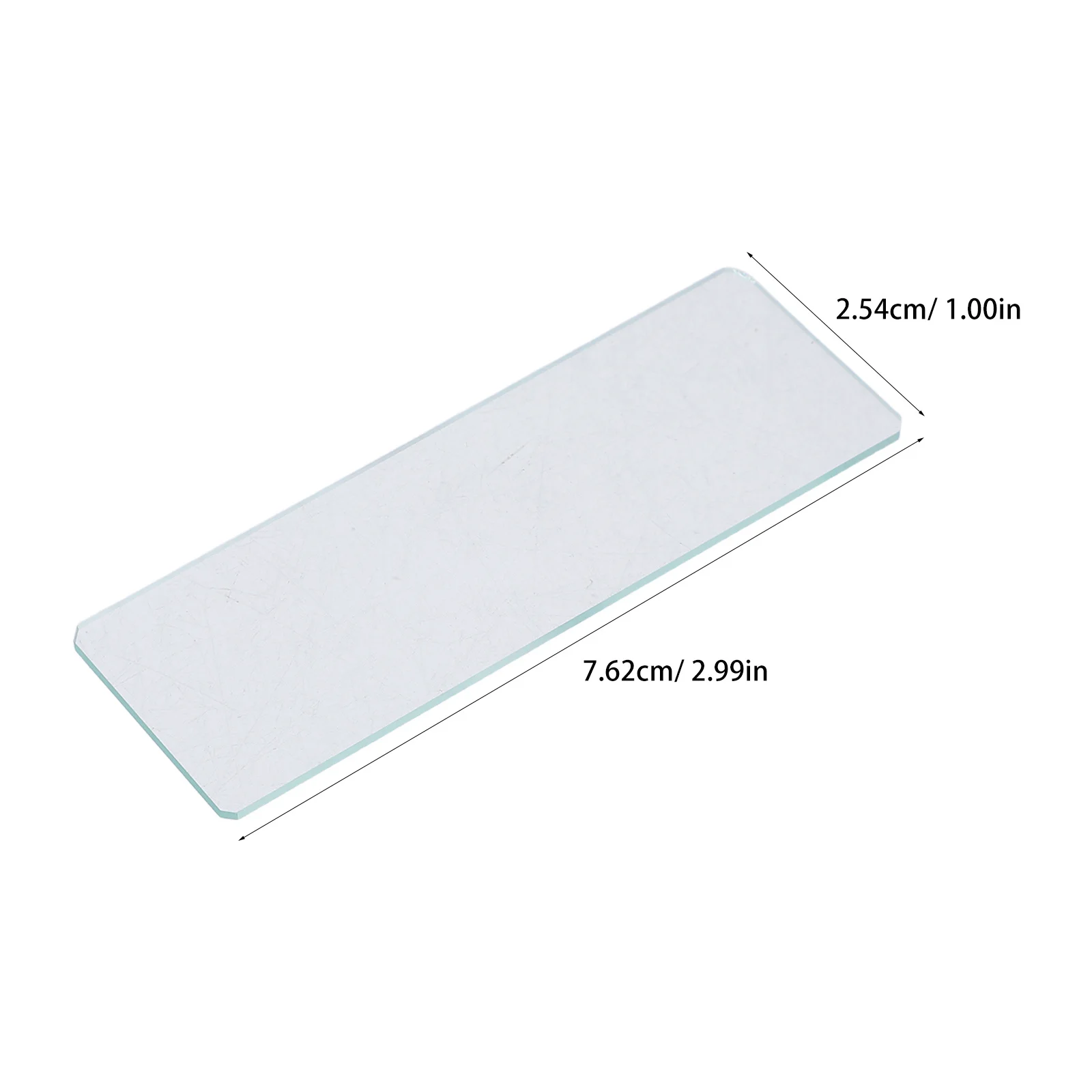 50 قطعة شرائح مجهر مقعرة واحدة عينات مختبر زجاجية سهلة الاستخدام شرائح عملية قوية للمجهر