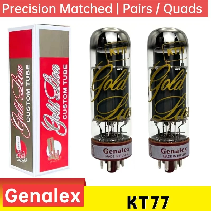 GOLD LION KT77 Vacuum Tube HIFI Audio Valve Replace KT66 KT88 EL34 6CA7 5881 Electronic Tube Amplifier Kit DIY Matched HIFI