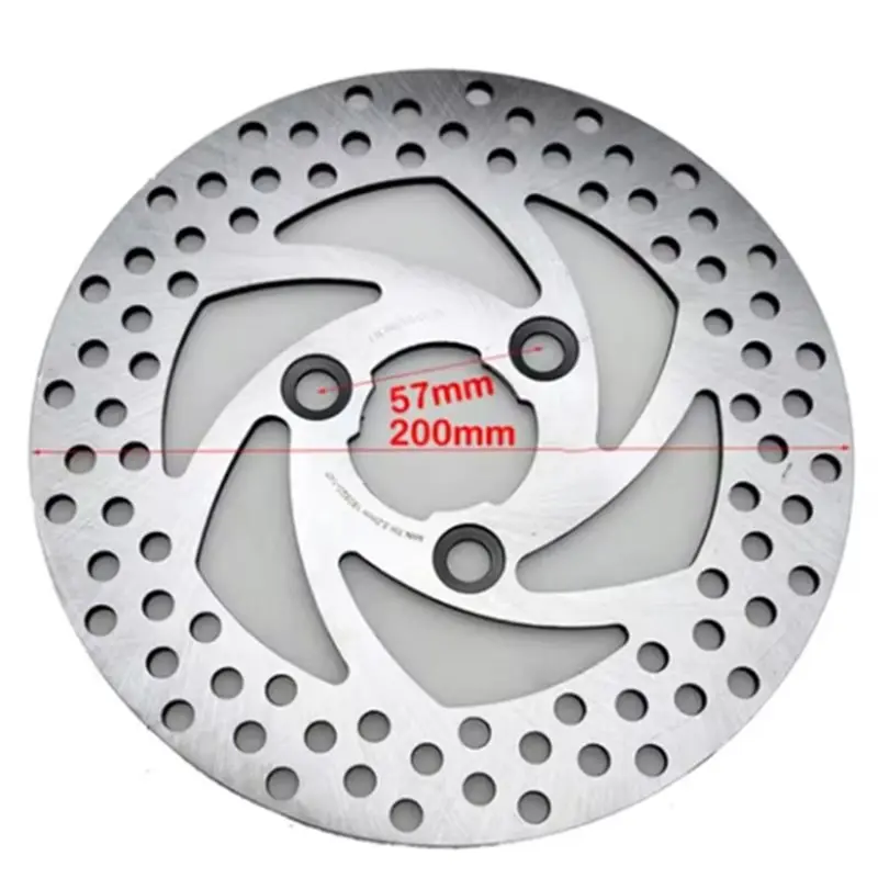 A65P-Pitch Stainless Steel Motorcycle Scooter Brake Front Rear Disc Disks For Motorcbike