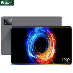 Tablette PC de 10.1 pouces BDF P60, 8 Go de RAM, 256 Go, Android 12, Octa Core, 3G, 4G, Permanence Internet, WiFi Internet, BT, Version globale, Original