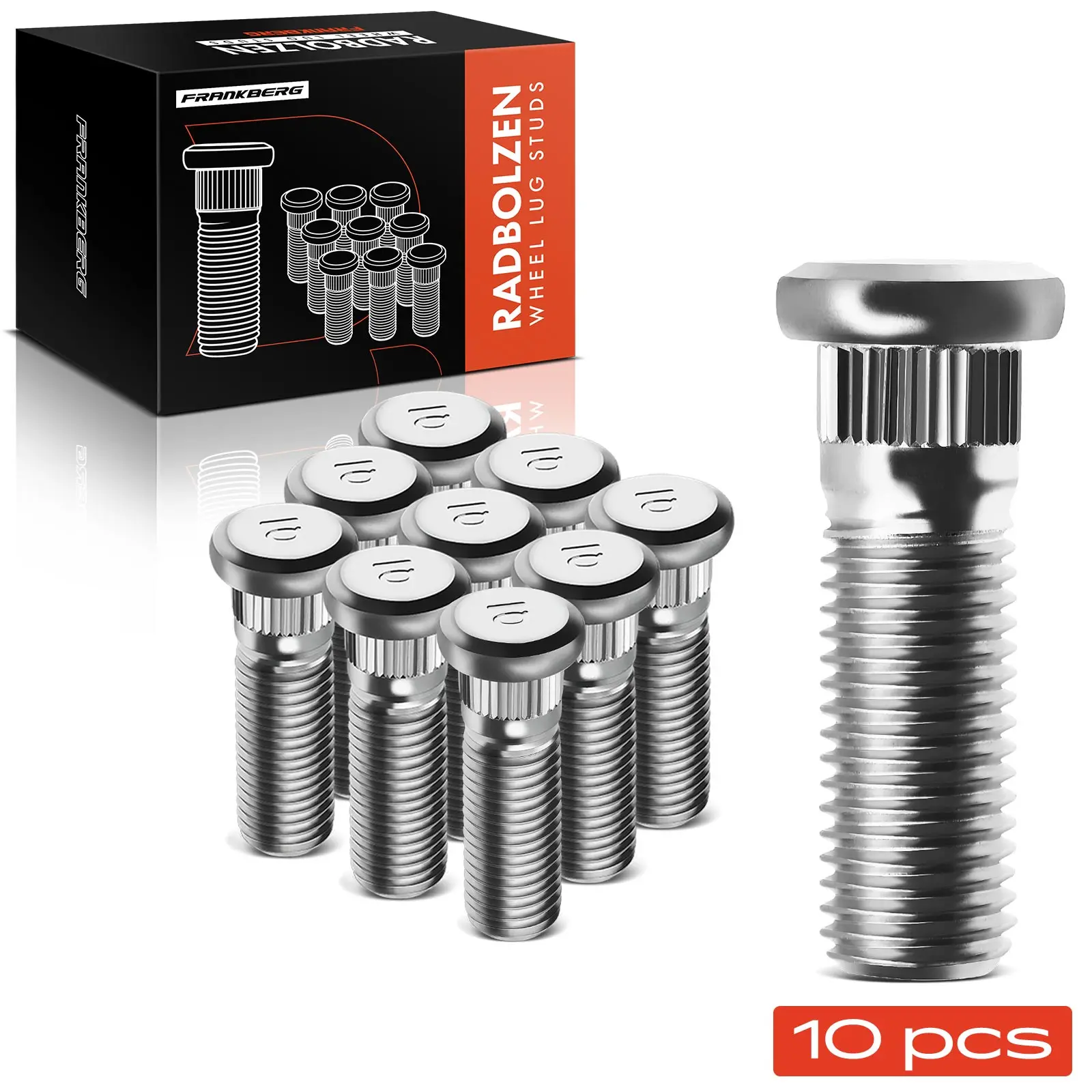 Frankberg 10x wielbouten vooras en achteras voor Honda Civic Accord Concerto City CR-V CRX Acura TL 90113 SA0013